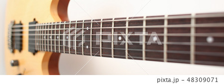 Classic shape wooden electric guitar with rosewood neck Classic shape wooden electric guitar with rosewood neck 48309071