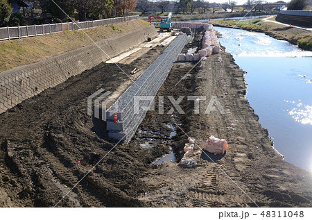河川中州改修工事 48311048