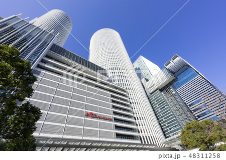 名古屋駅前都市風景 JRセントラルタワーズ 名古屋駅前都市風景 JRセントラルタワーズ 48311258