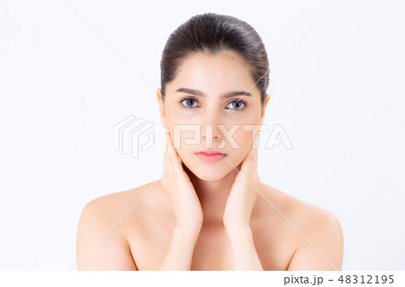 Portrait beautiful woman asian makeup of cosmetic 48312195