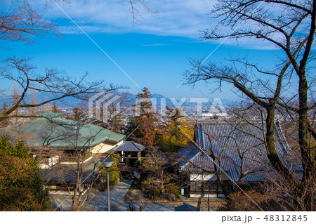 少林山　達磨寺　境内からの風景　群馬県高崎市 48312845