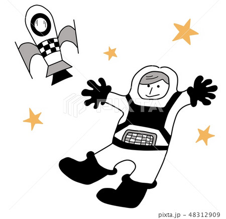 宇宙遊泳（背景色なし） 48312909