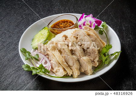 チキンライス 東南アジアの料理 asian style chicken rice チキンライス 東南アジアの料理 asian style chicken rice 48316926