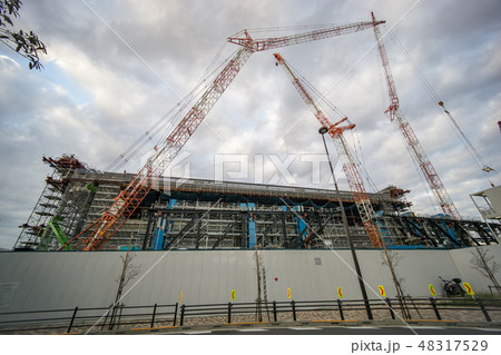 有明アリーナ 建設中 有明アリーナ 建設中 48317529