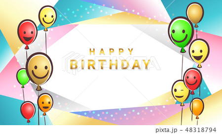 Colorful Birthday design banner background 48318794