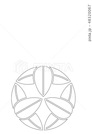 武将家紋線竹中重門 48320067