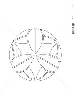 武将家紋線竹中重門 48320070