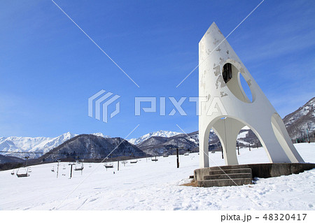 栂池高原スキー場 鐘の鳴る丘ゲレンデ 48320417