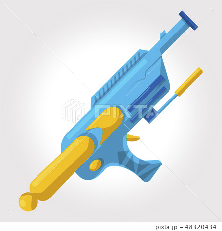 Blue kids toy ,cosmic water gun 48320434