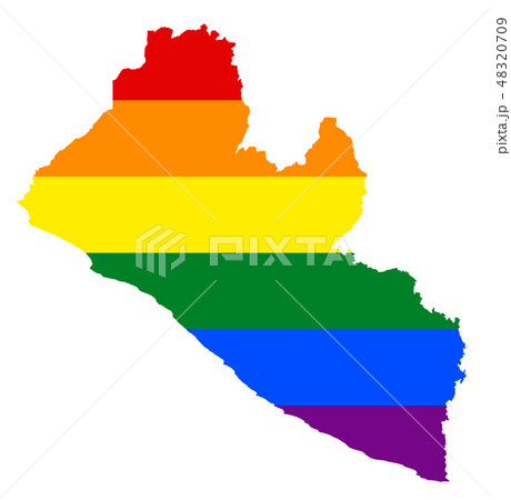 LGBT country map vector 48320709