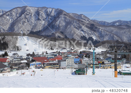 栂池高原スキー場 鐘の鳴る丘ゲレンデ 48320748