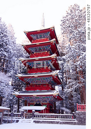 日光東照宮　五重塔 48320797