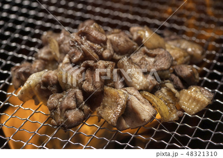 地鶏焼き 48321310