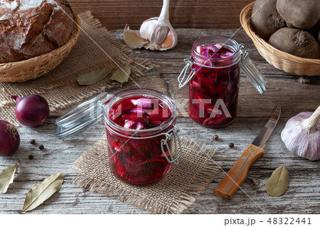 Preparation of fermented kvass from red beets 48322441