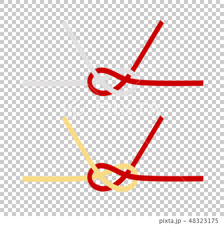 Mizuhiki Awaji Knot vector illustration 48323175