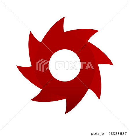 Creative vector illustration of hurricane scale indication icon symbol set isolated on transparent 48323687