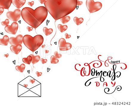 8 march womens day with lettering text  48324242