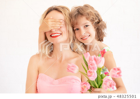 Mother's day spring holiday concept 48325501