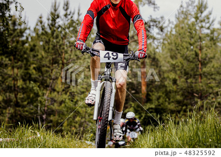 athlete cyclist biking mountain bike 48325592