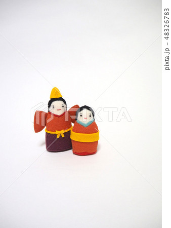 フェルト作品　立雛 48326783