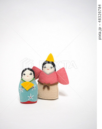 フェルト作品　立雛 48326784