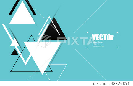 Abstract blue geometric vector background Abstract blue geometric vector background 48326851