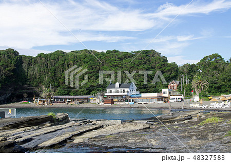 カメハメハ大王の渚の景色 48327583