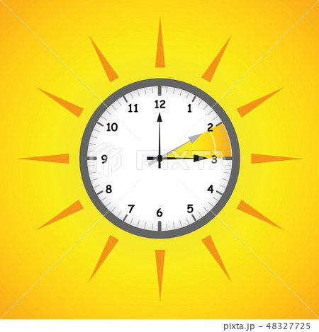 sun clock summer time daylight saving time 48327725