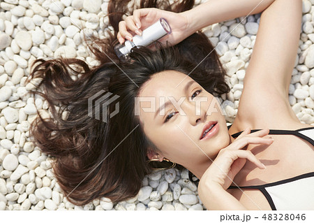 女性 夏 ビューティー 女性 夏 ビューティー 48328046