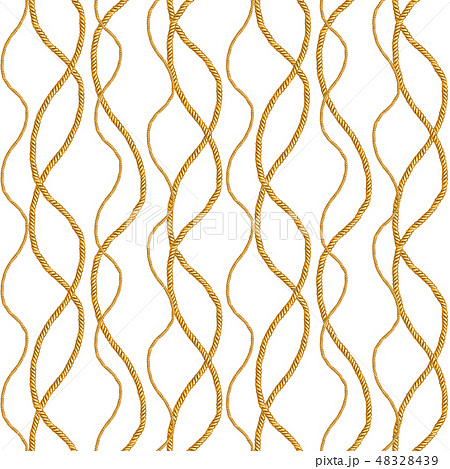 Golden chain glamour seamless pattern illustration Golden chain glamour seamless pattern illustration 48328439