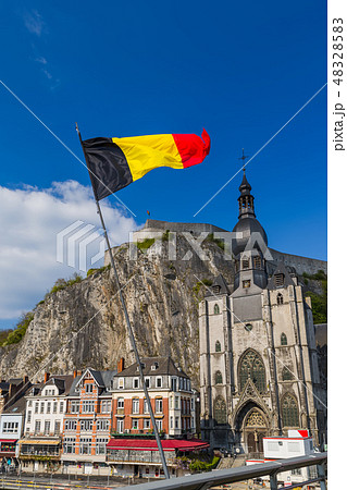 Village Dinant in Belgium Village Dinant in Belgium 48328583