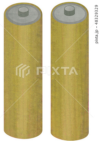 手描き 防災 備え 乾電池 単3 手描き 防災 備え 乾電池 単3 48329329