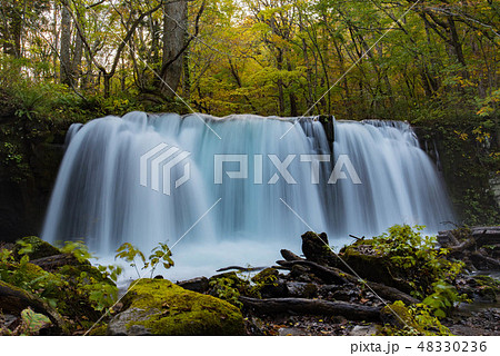 奥入瀬渓流　銚子大滝 48330236