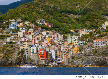 Riomaggiore in Cinque Terre - Italy 48331747