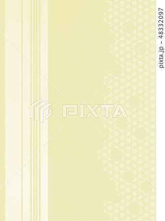 ライン 桜 黄色 背景素材 のイラスト素材 4397
