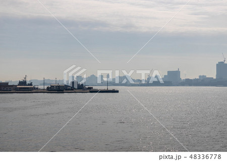 瑞穂埠頭から横浜港 瑞穂埠頭から横浜港 48336778