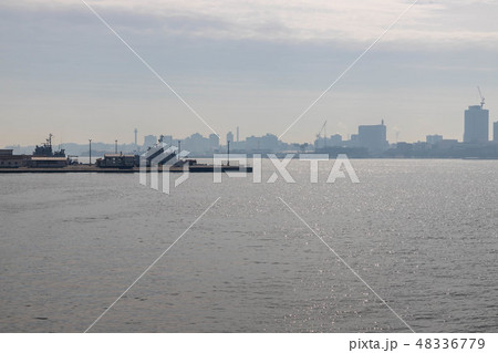 瑞穂埠頭から横浜港 瑞穂埠頭から横浜港 48336779