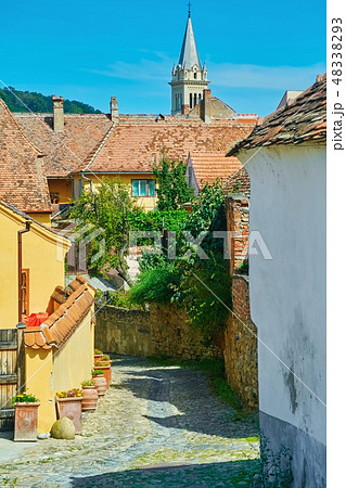 Street in Sighisoara 48338293