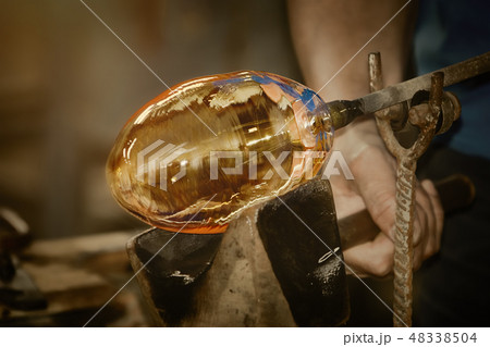 Work of Glass Blower Work of Glass Blower 48338504