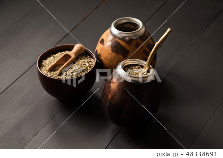yerba mate drink 48338691