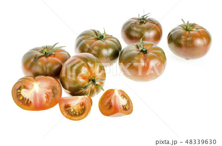 Fresh delicious tomatoes Solanum lycopersicum 48339630