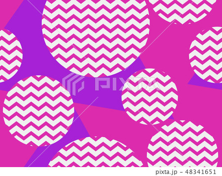 Zigzag seamless pattern with pink and violet color Zigzag seamless pattern with pink and violet color 48341651