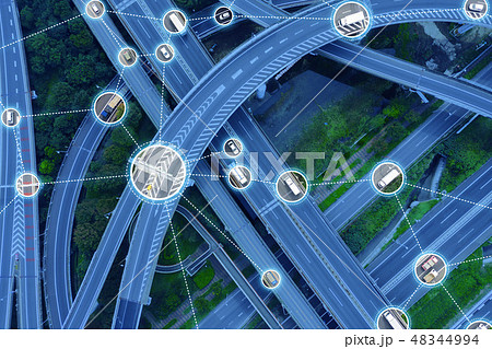 交通ネットワーク 48344994