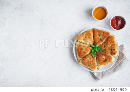 Vegetarian samosas pies Vegetarian samosas pies 48344999