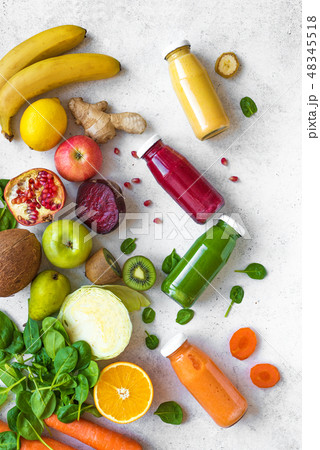 Juice and smoothie ingredients Juice and smoothie ingredients 48345518