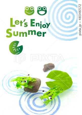 サマーカード 48346572