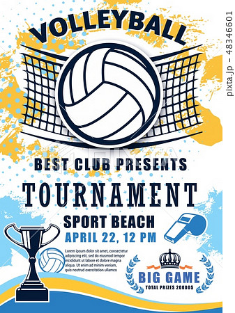 Volleyball sport league cup tournament 48346601