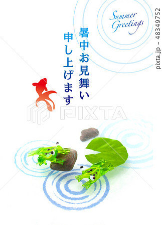 サマーカード 48349752