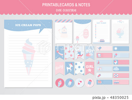 Set of animals and cute vector cards,bears,baby Set of animals and cute vector cards,bears,baby 48350025