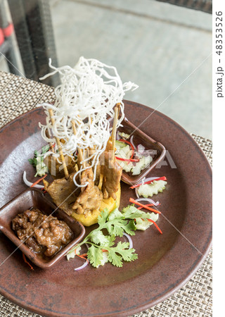 Chicken Sate Skewers 48353526